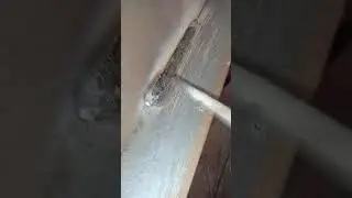 когда закончился электрод от куда начинать сваривать(замок)