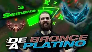 ASÍ Ayudé a un BRONCE a subir a PLATINO en 3 semanas