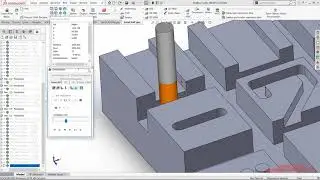 Spiral Açık Kanal - Solidcam Toolbox Komutları