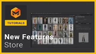 Marvelous Designer 11 New Features: Store