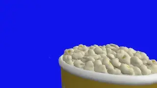 Popcorn Bucket in First Person [BLUE SCREEN]