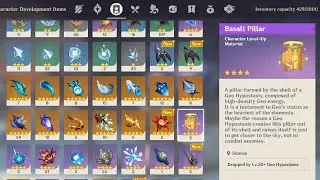 New Update! All Ascension Materials for New character - Genshin Impact