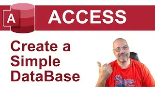 Creating a Database with ACCESS - Quick intro