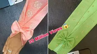 How to Design Bow Sleeves on Lining Suit Full Tutorial in Hindi | Bow Sleeves Design | Needle Girl