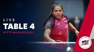 LIVE! - Table 4 | World Table Tennis Championships Houston 2021