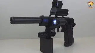 Игрушечный пистолет Кольт 1911  на аккумуляторе