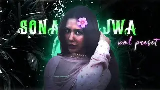 Sonam Bajwa Edit | Dark glow in alight motion | Trand xml preset