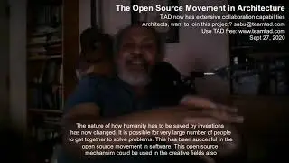 Open Source Movement in Architecture