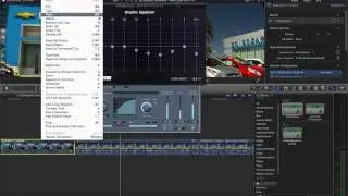 Applying EQ and Audio Filters to Multiple Clips