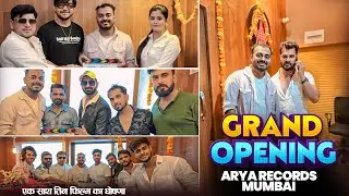 Grand Opening: Arya Records का नया मुंबई Studio | 3 नई फिल्मों की घोषणा #Arya Sharma