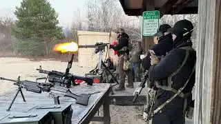 Mini gun at #eastcoastnightshoot
