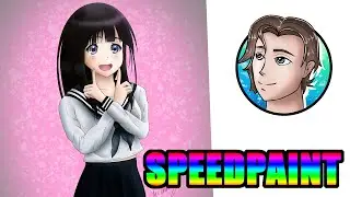 Chitanda Eru from Hyouka || Speedpaint