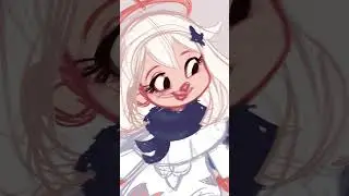 Drawing Paimon from Genshin Impact! 💫 #speedpaint #genshinimpact #digitalart #shorts