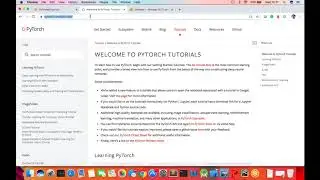 Pytorch Introduction