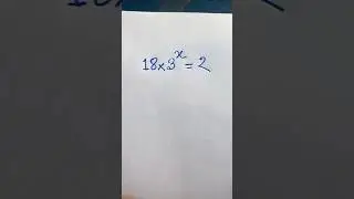 Exponential Equation 