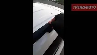 Рейлинги на крышу Toyota Land Cruiser Prado черные
