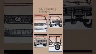 Best Vehicle CNC Cutting DXF files 