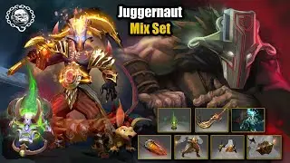 Dota 2 Juggernaut Mix Set Golden Edge Lost Order + Provocation of Ruin+ Bladeform Legacy + Aesthete