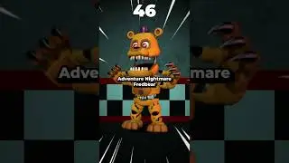 Every Damaged Animatronic in FNAF 