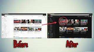 How To Change Your YouTube Background Black 2018 (really easy)