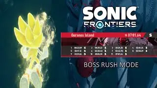 Sonic Frontiers DLC | Boss Rush Mode Ouranos Island (S Rank)