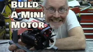 SEMTO 4-Stroke 2-Cylinder Engine THAT RUNS!
