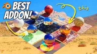 Unlock Blender's Material Potential: Amazing Procedural Addon