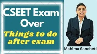 CSEET exams over | Things to do after CSEET exam July 2023 #cs #cseet #2023 #youtube #exam