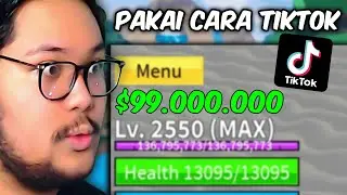 AKU COBAIN SEMUA TIKTOK HACK DI BLOX FRUITS!?