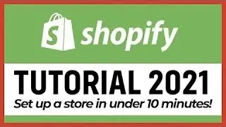 FAST SHOPIFY TUTORIAL 2022 🔥 HOW TO SET UP A SHOPIFY STORE IN UNDER 10 MINUTES!