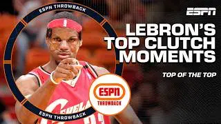 BEST MOMENTS: LeBron's GREATEST winner-take-all games 🙌 | ESPN Throwback