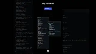 drop down menu CSS #css #shorts