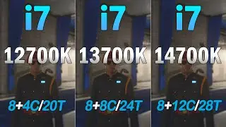 Core i7 14700K vs i7 13700K vs i7 12700K   Worth upgrading?