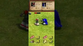 Halberdier (Dravidians) vs Elite Teutonic Knight (AoE2) 