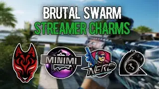 New STREAMER CHARMS *Twitch* - PRIME GAMING - Showcase IN-GAME - Rainbow6 Siege Year 7 Brutal Swarm