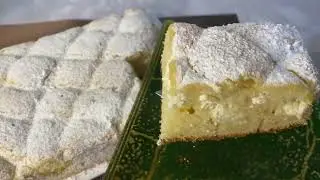 Mmm... how delicious! I take the cottage cheese and it turned out to be such a delicate CAKE for tea