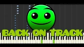 Geometry Dash - Back on track (Geometry Dash lvl 2) | Piano Tutorial