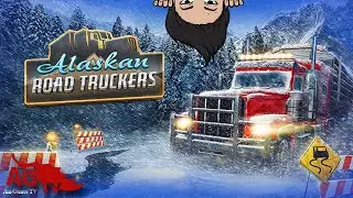 Симулятор дальнобойщика в Аляске. Смотрим новую игруху Alaskan Road Truckers.