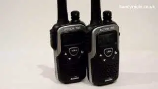 Binatone Action 1100 PMR446 Radio Review and Tutorial