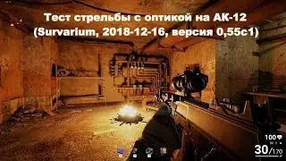 Survarium (тест стрельбы с оптикой АК-12)