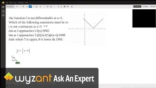 Determining whether a function is continuous or differentiable