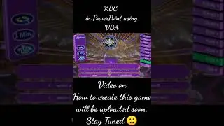 KBC Game in PowerPoint using VBA 
