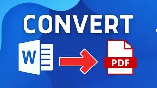 How To Convert Word Document to PDF