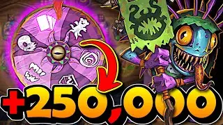Yogg Gave Me +250,000 Stats in One Turn… | Hearthstone Battlegrounds