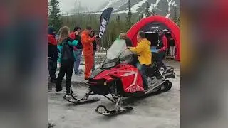 В Кировске состоялась презентация первого снегохода, спроектированного в России