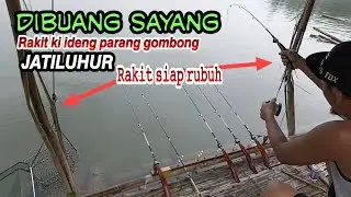 Mancing Ikan Jatiluhur terbaru 2024  || Spot Ki ideng parang gombong || Rakit Reyot hampir rubuh