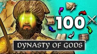 I Made A 100 STAT MAN Dynasty in CK3 and REVERSED History