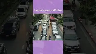 World's Longest Traffic Jam?!
