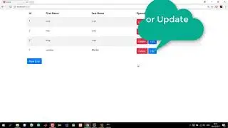 Angular-4  with Spring boot Rest  CRUD operations -# 1 Demo