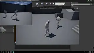 Unreal Engine 4 - Crouch and Slide (Приседание и скольжение) + Replication